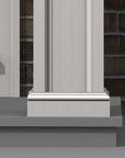 THE DEVERALL (4") COMPOSITE EXTERIOR PILASTER AND SQUARE COLUMN BASE