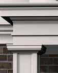 THE AVANT (4") COMPOSITE EXTERIOR PILASTER AND SQUARE COLUMN CAPITAL