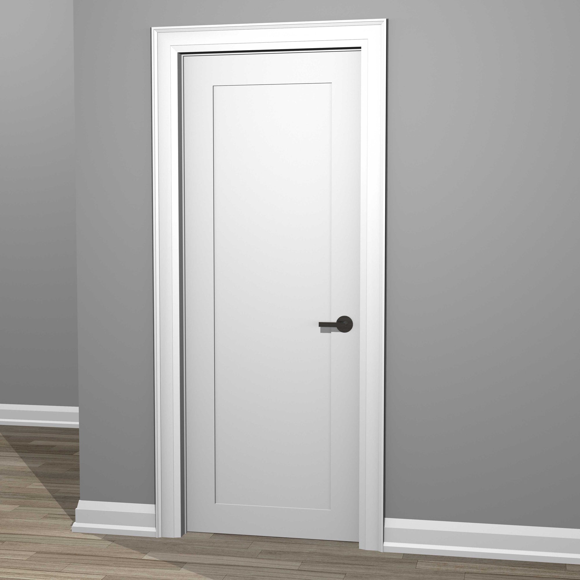 Contemporary Wood Door Stop Trim