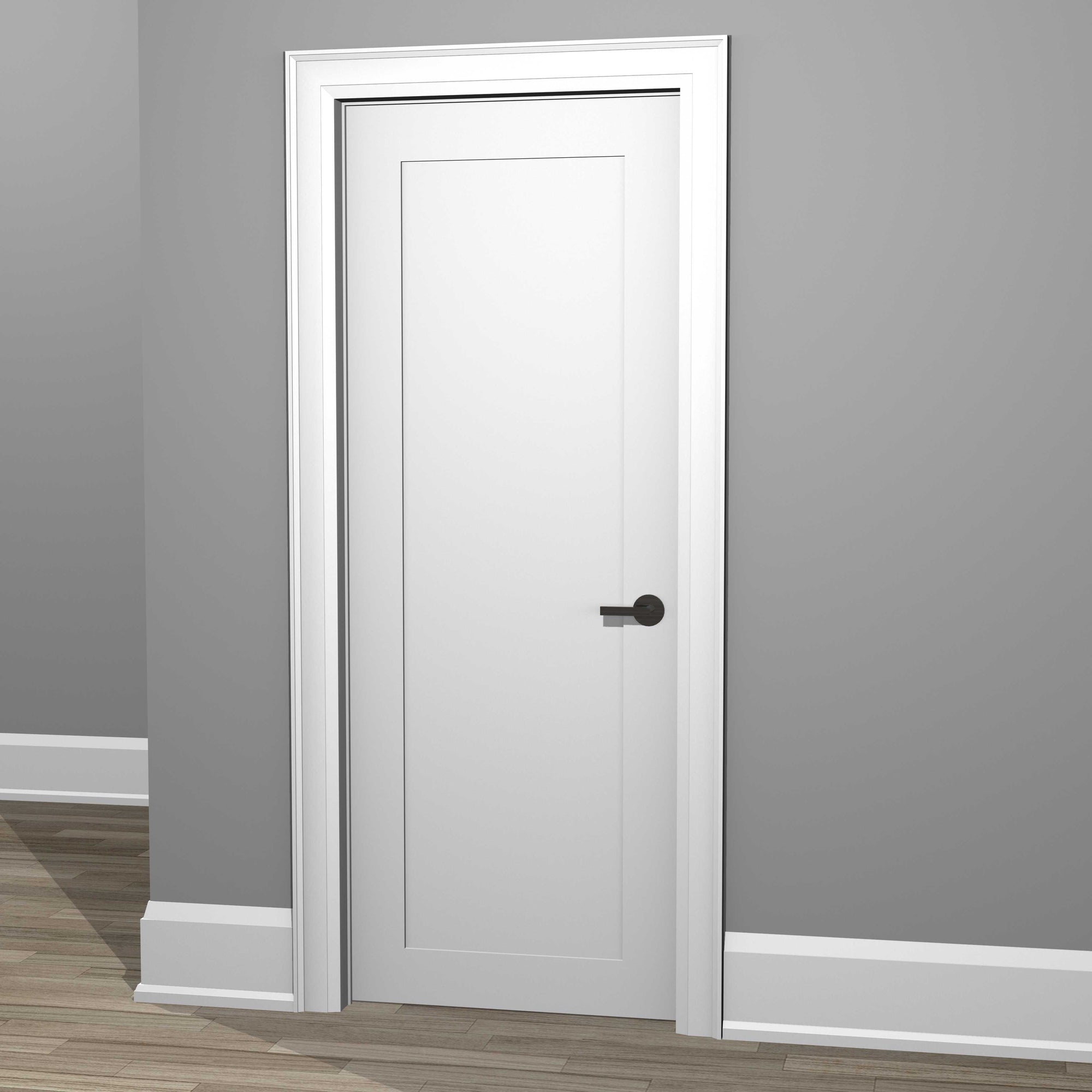 Contemporary Wood Door Stop Trim